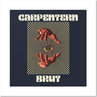 Hand Eyes Carpentern Brut Posters and Art